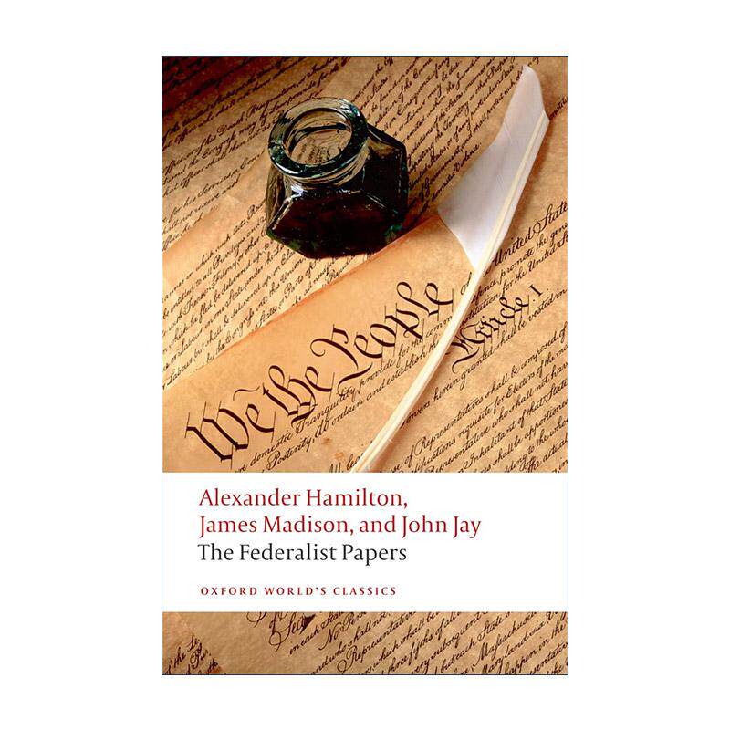 英文原版 The Federalist Papers 联邦党人文集 牛津世界经典 英文版 进口英语原版书籍