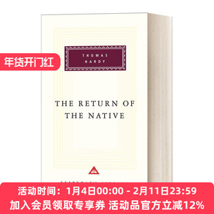 英文原版 The Return of the Native 还乡 托马斯·哈代 Everyman精装版 英文版 进口英语原版书籍