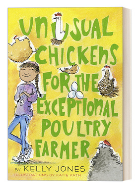 英文原版 Unusual Chickens for the Exceptional Poultry Farmer 非凡的鸡场才有非凡的鸡 儿童幽默故事小说 英文版 进口书