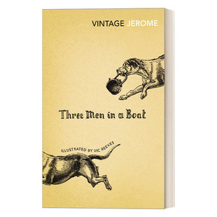 英文版 书籍 三怪客泛舟记 Vintage经典 Boat Men 进口英语原版 英文原版 系列 Three