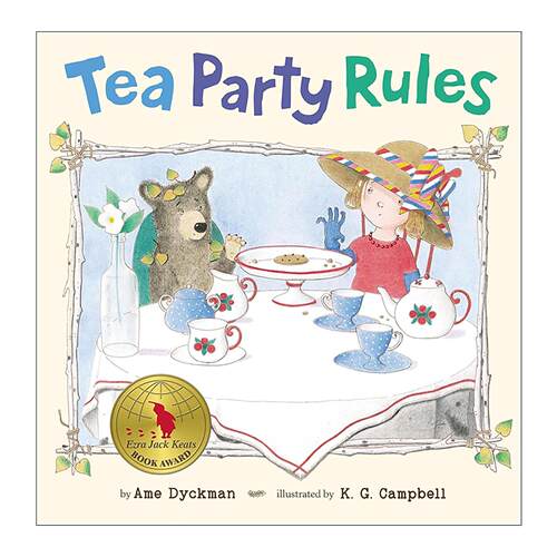 英文原版 Tea Party Rules 茶话会规则 儿童精装绘本 艾兹拉·杰克·季兹新人作家奖 Ame Dyckman 英文版 进口英语原版书籍