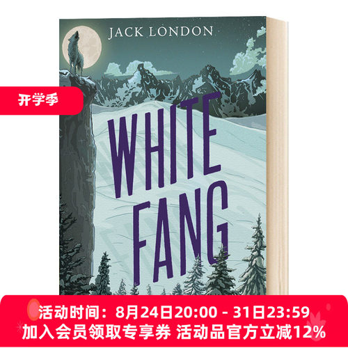 英文原版 White Fang Puffin Classics Unabridged Edition 白牙 杰克·伦敦 英文版