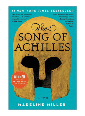 阿基里斯之歌 英文原版小说 The Song of Achilles 2012年英国柑橘文学奖 英文版 进口英语原版书籍