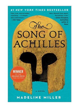 阿基里斯之歌 英文原版小说 The Song of Achilles 2012年英国柑橘文学奖 英文版 进口英语原版书籍