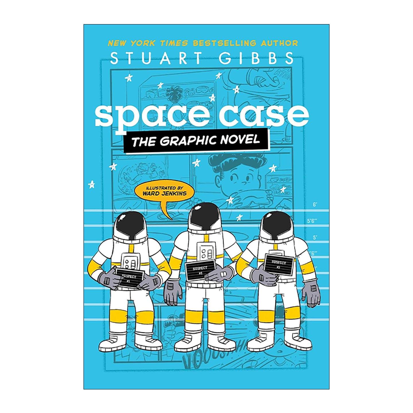 英文原版 Space Case 太空谜案1 月球基地阿尔法 漫画版 英文版 进口英语原版书籍