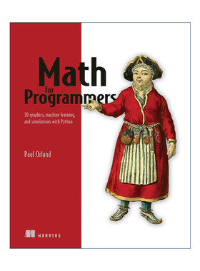 英文原版 Math for Programmers 程序员数学 英文版 进口英语原版书籍