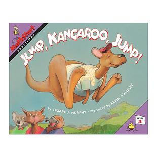 英文原版 Mathstart Level 3 Jump Kangaroo Jump 数学启蒙绘本3级 英文版 进口英语原版书籍