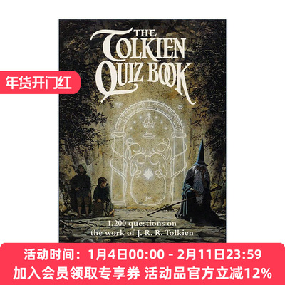 英文原版 The Tolkien Quiz Book 托尔金问答书 1200道问题测测你是多纯正的托尔金迷 英文版 进口英语原版书籍