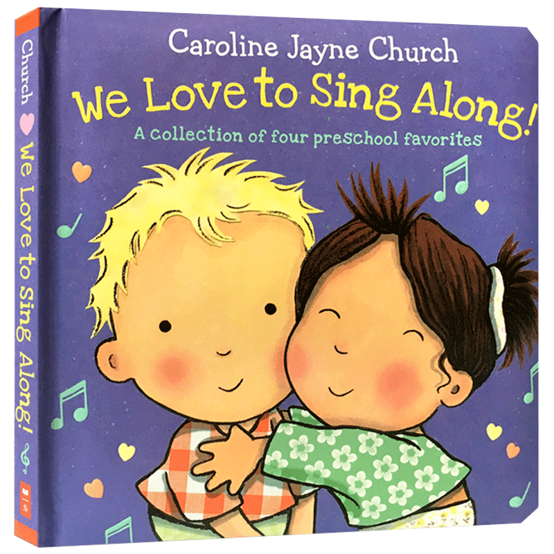 歌谣绘本纸板书英文原版