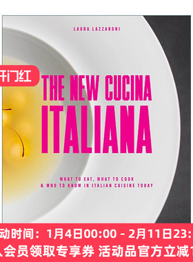 英文原版 The New Cucina Italiana 新式意大利料理 新版 意式烹饪菜谱食谱 精装 英文版 进口英语原版书籍