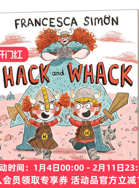 小小维京人 英文原版绘本 Hack and Whack 英文版 进口英语原版书籍