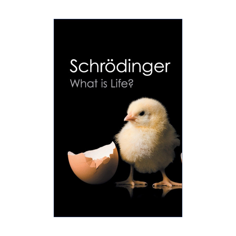 英文原版 What is Life? 生命是什么 薛定谔 剑桥Canto经典系列 英文版 进口英语原版书籍