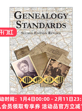 英文原版 Genealogy Standards 家谱学标准 第二版 经典系谱学指南 家庭史学 英文版 进口英语原版书籍