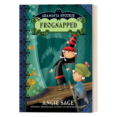 英文原版 Araminta Spookie 3 Frognapped 鬼灵精雅拉米3 英文版 进口英语原版书籍