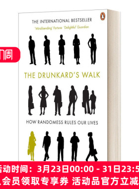 华研原版 英文原版 The Drunkard's Walk 醉汉的脚步 随机性如何主宰我们的生活 英文版 进口英语原版书籍