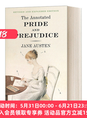 傲慢与偏见 带注释 英文原版小说 The Annotated Pride and Prejudice 英文版 进口英语原版书籍