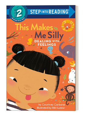 英文原版 Step into Reading 2 This Makes Me Silly Dealing with Feelings 学会处理情绪 这样会让我很傻 英文版 进口英语书籍