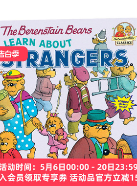 贝贝熊了解陌生人 英文原版绘本 Bbears Learn About Strangers 英文版 进口英语原版书籍