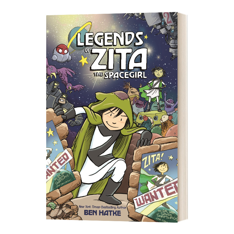 英文原版 Legends Of Zita The Spacegirl 星际女英雄的传奇 英文版 进口英语原版书籍
