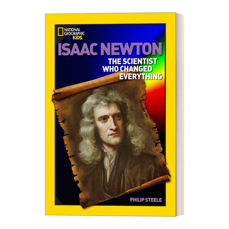 牛顿 英文原版 isaac newton 美国国家地理名人传记world history