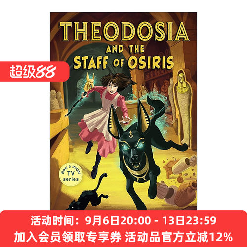 英文原版 Theodosia and The Staff of Osiris 塞奥多西亚与冥王法杖 青少年历史奇幻冒险小说 英文版 进口英语原版书籍