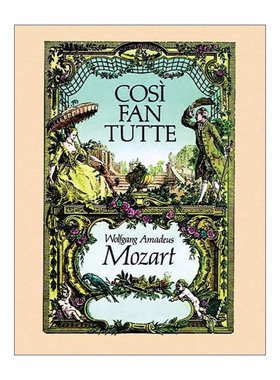 英文原版 Cosi fan Tutte in Full Score 莫扎特喜歌剧女人皆如此全谱 恋爱学堂 Wolfgang Amadeus Mozart 英文版进口英语原版书籍
