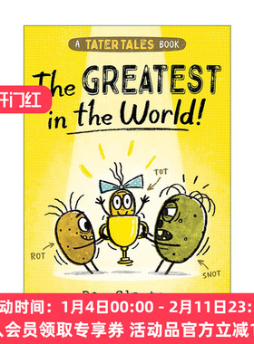 英文原版 Tater Tales The Greatest In The World 土豆三兄妹系列1 世界上的土豆 幽默彩色漫画 英文版 进口英语原版书籍