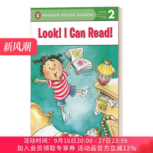 英文原版 Look! I Can Read - Penguin Young Readers Level 2 看 我能读 企鹅青少分级阅读2级 英文版 进口英语原版书籍