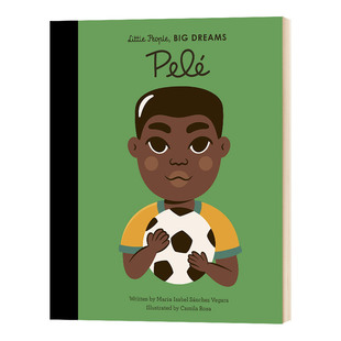 Big People Little 球王贝利 小人物大梦想儿童精装 绘本 Dreams：Pele 英文原版