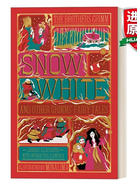 英文原版 Snow White and Other Grimms' Fairy Tales 白雪公主3D全彩复刻机关书 精装收藏版 英文版 进口英语原版书籍