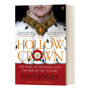 英文原版 The Hollow Crown 空心王冠 玫瑰战争和都铎王朝的崛起 英文版 进口英语原版书籍