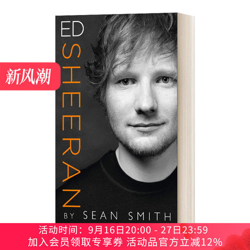 英文原版 Ed Sheeran 歌手艾德·希兰 传记 英文版 进口英语原版书籍