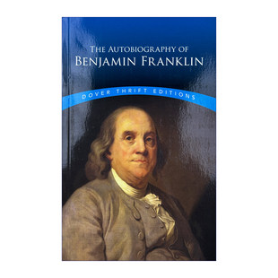 英文原版 The Autobiography of Benjamin Franklin 富兰克林自传Dover Thrift Editions 英文版 进口英语原版书籍