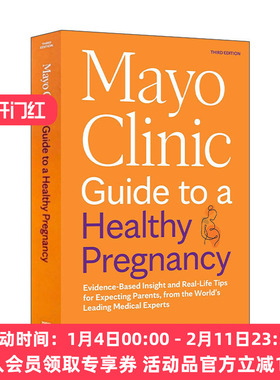 英文原版 Mayo Clinic Guide to a Healthy Pregnancy 梅奥健康怀孕全书 第三版新版 写给准爸妈的孕期指南 Myra J. Wick 英文版