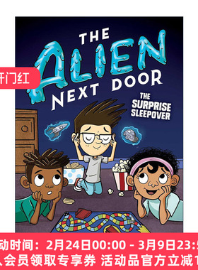 隔壁的外星人10 英文原版 The Alien Next Door 10 the Surprise Sleepover 英文版 进口英语原版书籍