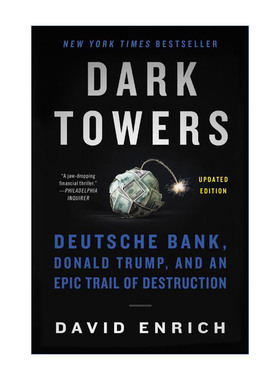 黑暗塔楼  英文原版 Dark Towers 德意志银行史诗般的毁灭之路 David Enrich 英文版 进口英语原版书籍