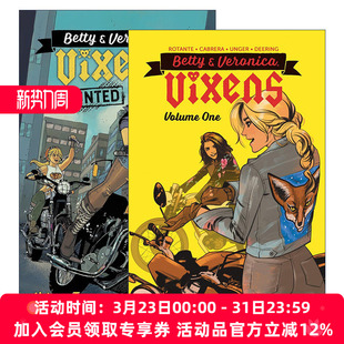 英文版 书籍 Veronica Jamie 闺蜜漫画 Betty Vixens 进口英语原版 贝蒂和维罗妮卡系列2册 Rotante 英文原版
