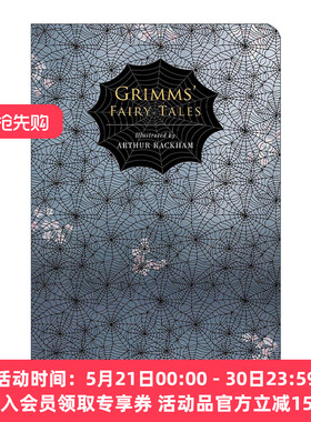 英文原版 Grimm's Fairy Tales 格林童话 浮雕封面高颜值装帧设计 精装 Chiltern Classic 英文版 进口英语原版书籍