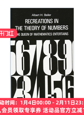 数论妙趣  英文原版 Recreations in the Theory of Numbers 数学女王的盛情款待 Albert H. Beiler 英文版 进口英语原版书籍