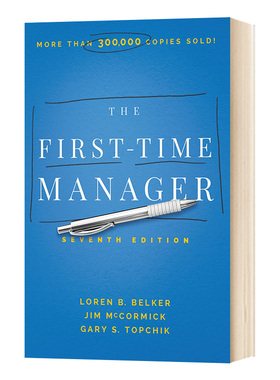 华研原版 第一次当经理 英文原版小说 The First Time Manager 第一次做经理 英文版企业管理书籍 进口原版英语书