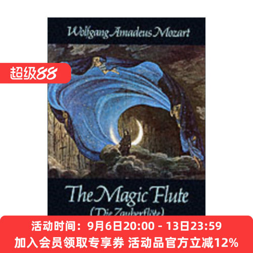 魔笛全谱 英文原版 The Magic Flute (Die Zauberflote) in Full Score 歌剧 Wolfgang Amadeus Mozart莫扎特 英文版 进口书籍