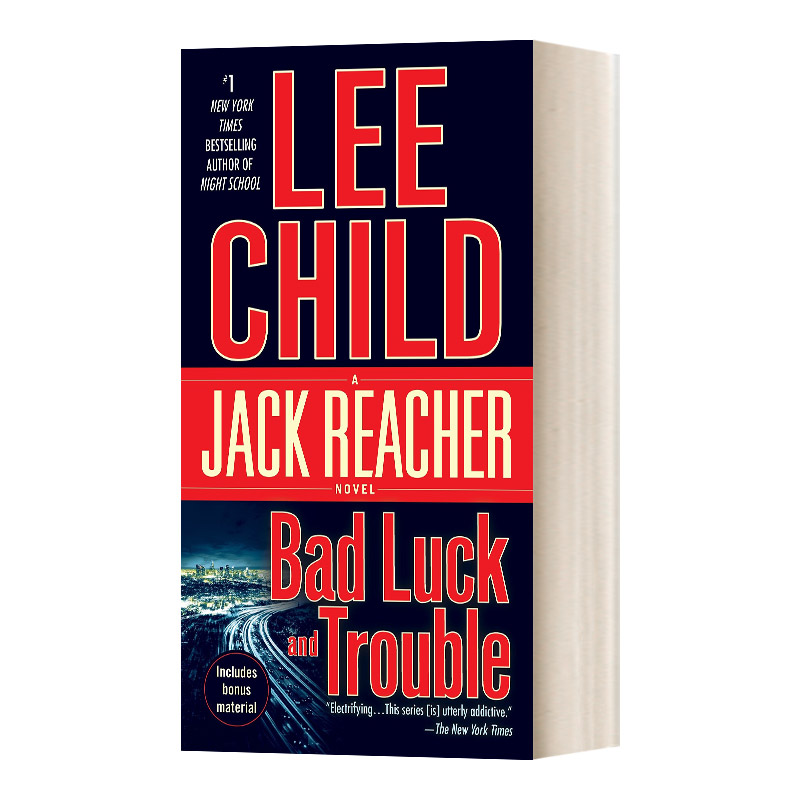 英文原版小说 Bad Luck and Trouble厄运连锁 Jack Reacher侠探杰克雷切尔系列11 Lee Child李查德英文版进口英语原版书籍