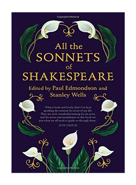 莎士比亚十四行诗全集  英文原版 All the Sonnets of Shakespeare 精装 英文版 进口英语原版书籍