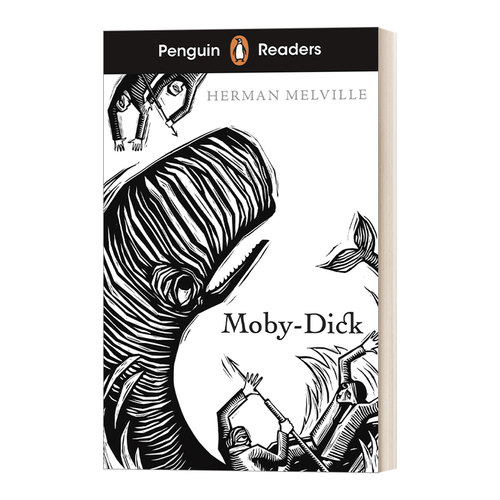 英文原版 Penguin Readers Level 7 Moby Dick 企鹅兰登小说分级读物7级 白鲸 青少年文学 英文版 进口英语原版书籍