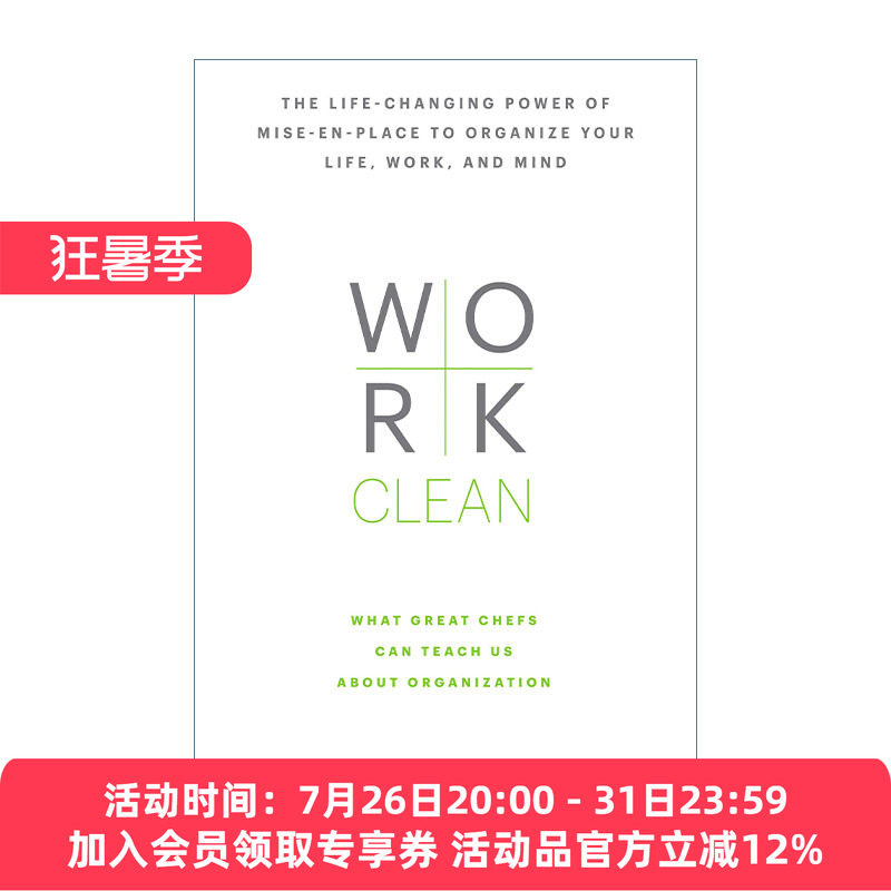 精益工作法 英文原版 Work Clean Dan Charnas 精装 英文版 进口英语原版书籍