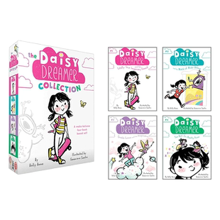 梦想家女孩黛西儿4册盒装 英文原版 The Daisy Dreamer Collection 儿童英语课外阅读 小学趣味故事桥梁章节书 英文版进口原版书籍