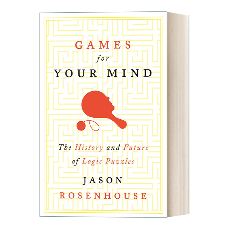 心灵游戏 英文原版 Games for Your Mind 逻辑谜题的历史与未来 精装 Jason Rosenhouse 英文版 进口英语原版书籍