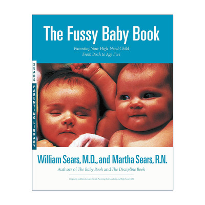 英文原版 The Fussy Baby Book 西尔斯橙色亲子课 做一个自信又有安全感的妈妈 英文版 进口英语原版书籍