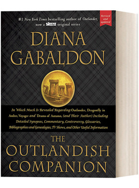 英文原版 The Outlandish Companion Revised and Updated 古怪的伴侣 修订更新版 历史奇幻浪漫小说 时间旅行 英文版 进口英语书