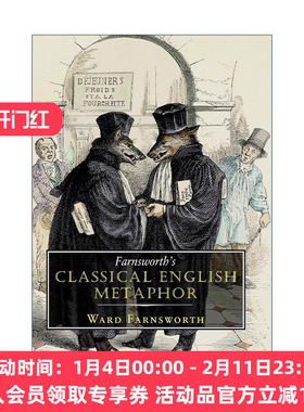 英文原版 Farnsworth's Classical English metaphor 法恩斯沃思经典英语隐喻 语言学 精装英文版 进口英语原版书籍